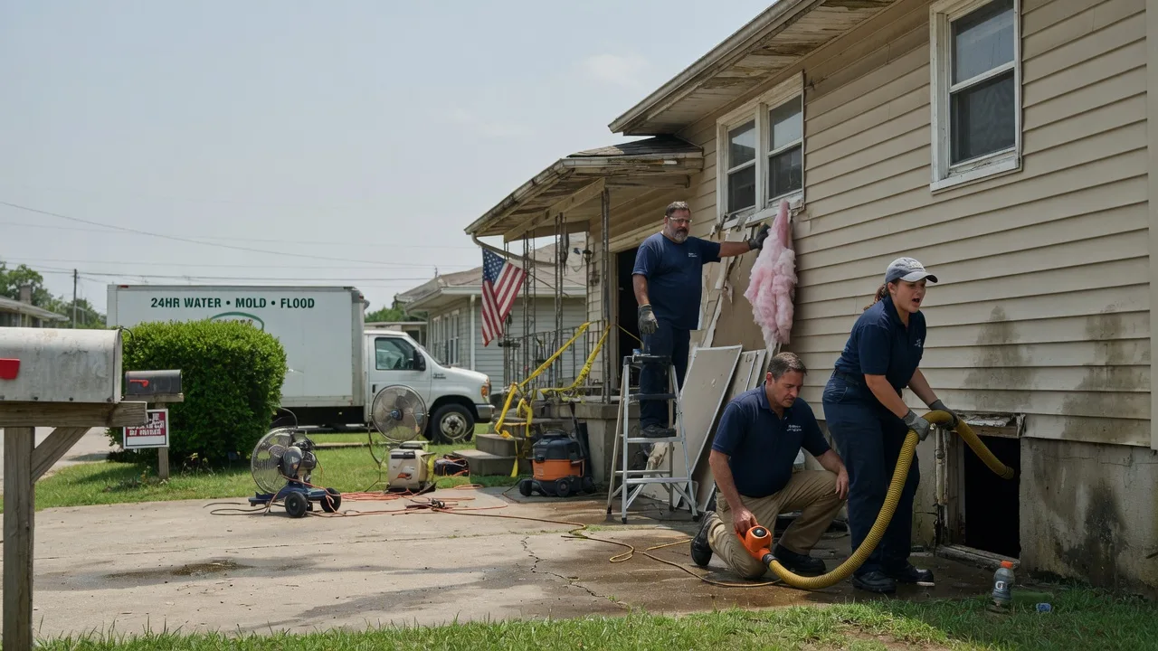 Water Damage Repair in Dravosburg, PA near me